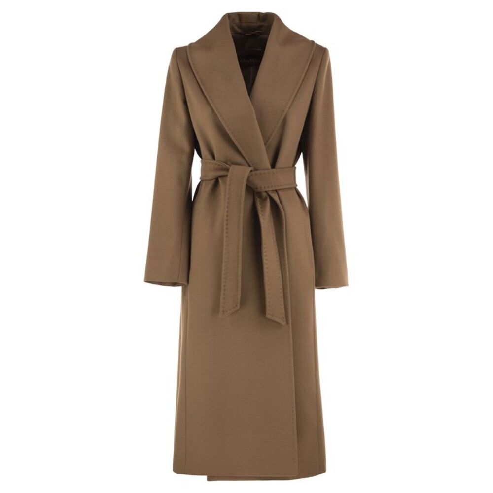 Maxmara Studio Women Mstloriana - Pure Virgin Wool Long Wrap Coat